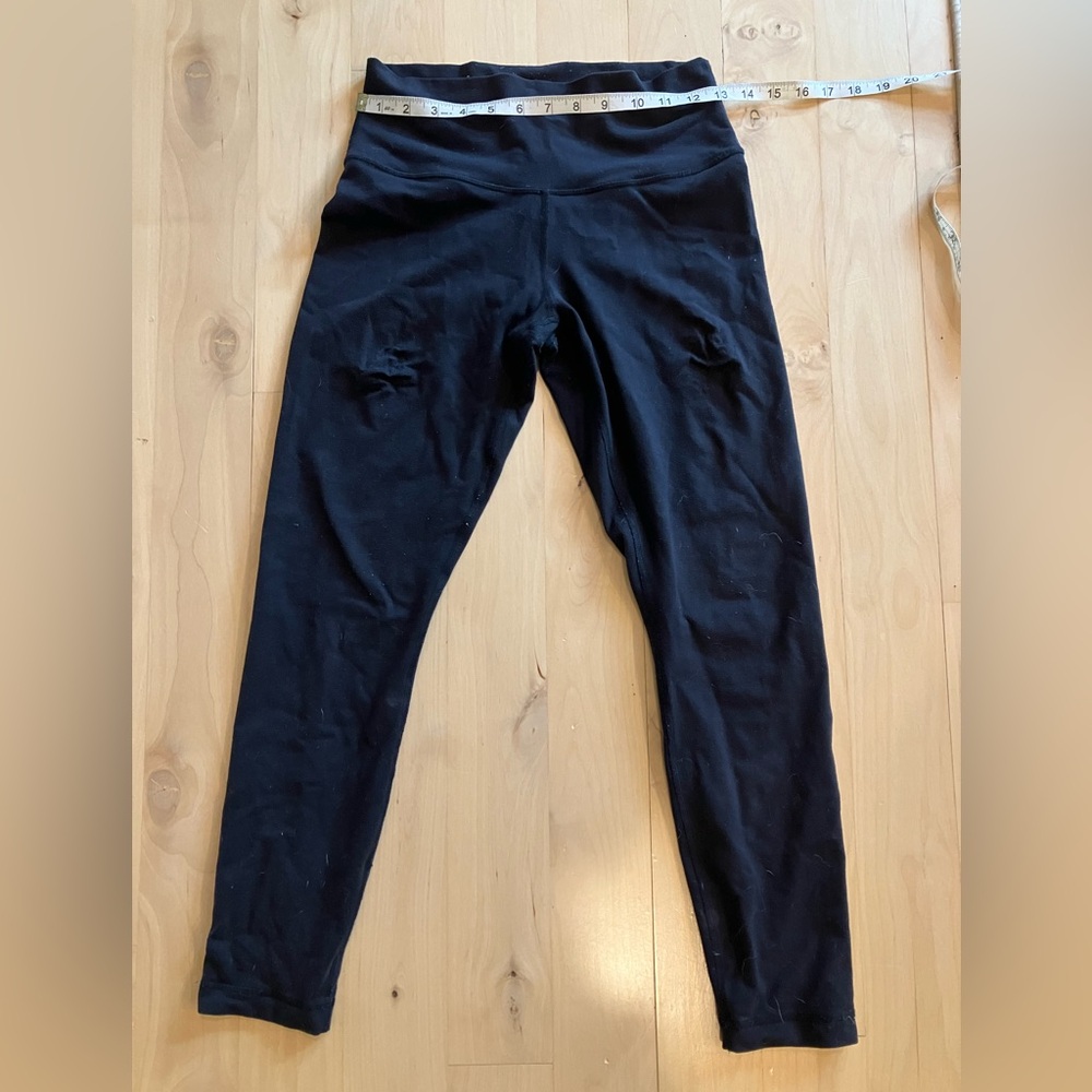 Lululemon leggings with wear
